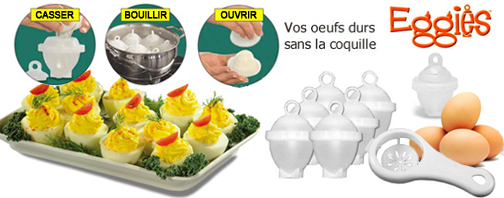 Lot de 6 Eggies
