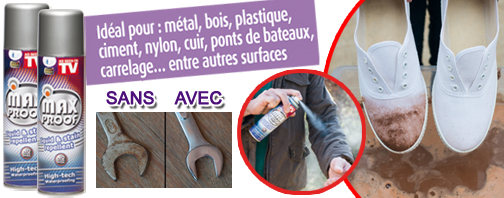 Spray imperméabilisant Max Proof