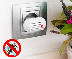 Prise anti-moustiques électrique à ultrasons