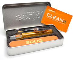 Coffret Soliq Résine et lampe UV