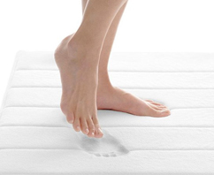 Tapis de bain à mémoire de forme