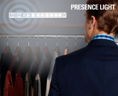 Tube Led avec détecteur de mouvement