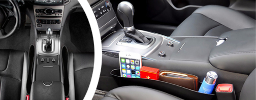 Lot de 2 Vide-poche pour voiture